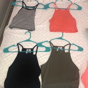 Crop tops , take all for $10!!